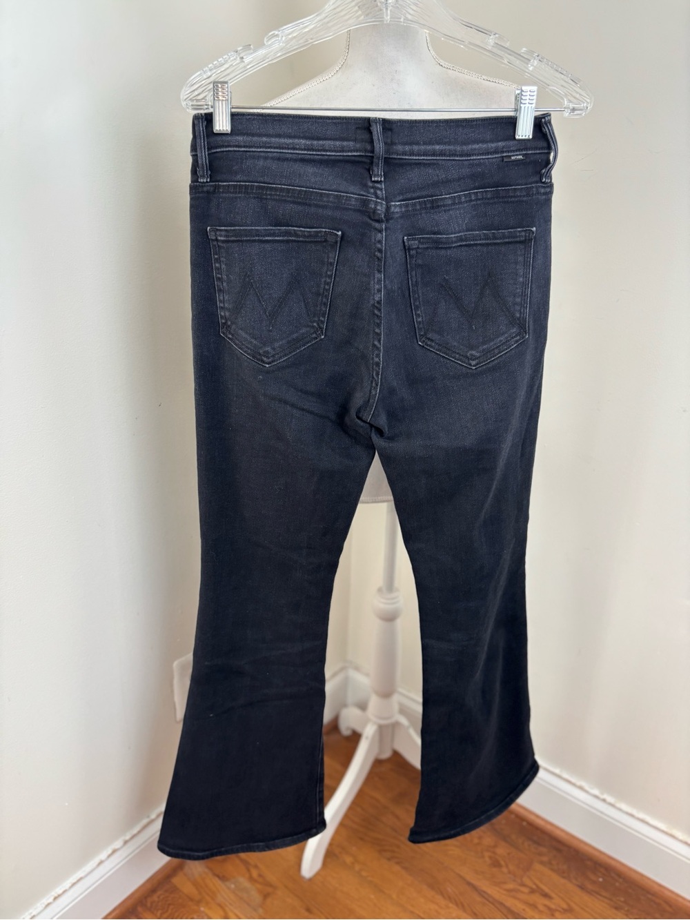 Mother the Weekender Flared Jeans In Deep End Size 28 - Picture 5 of 10